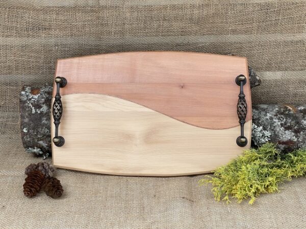 Cheese Board Tray Myrtle & Celery Top Pine